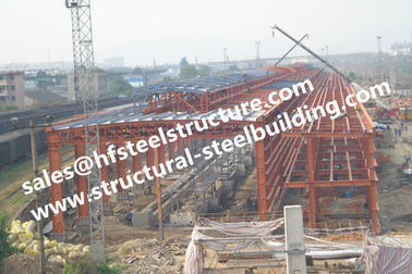 Cina Costruzioni d'acciaio industriali del grado di Q235 Q345, costruzioni d'acciaio prefabbricate di costruzione del sito d'acciaio fornitore