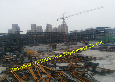 Cina Costruzione d'acciaio multipiana di progetto della mpe per l'edificio per uffici di vetro moderno della parete divisoria fornitore