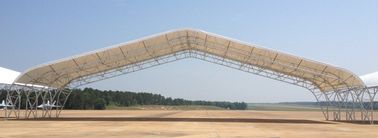 Cina Costruzioni stridenti d'acciaio prefabbricate del hangar per aerei della capriata con la grande portata fornitore