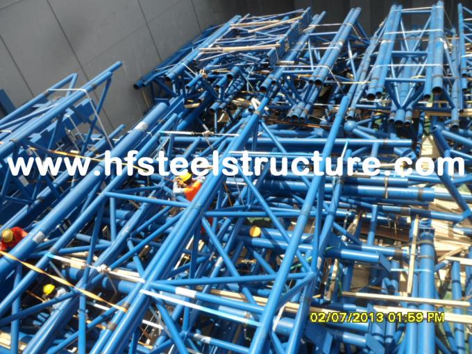 Costruzioni d'acciaio industriali leggere prefabbricate con progettazione automatica di 3D & di cad Tekla 2
