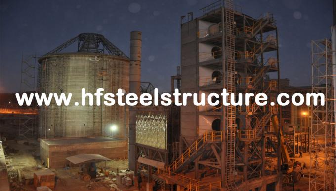 La struttura della costruzione metallica ha fatto la pianta per il magazzino industriale dell'officina 4