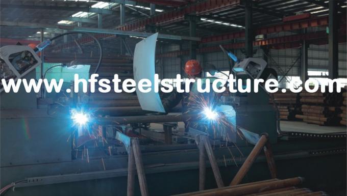 Costruzioni industriali dell'acciaio per costruzioni edili miste con progettazione e montaggio concreti 10
