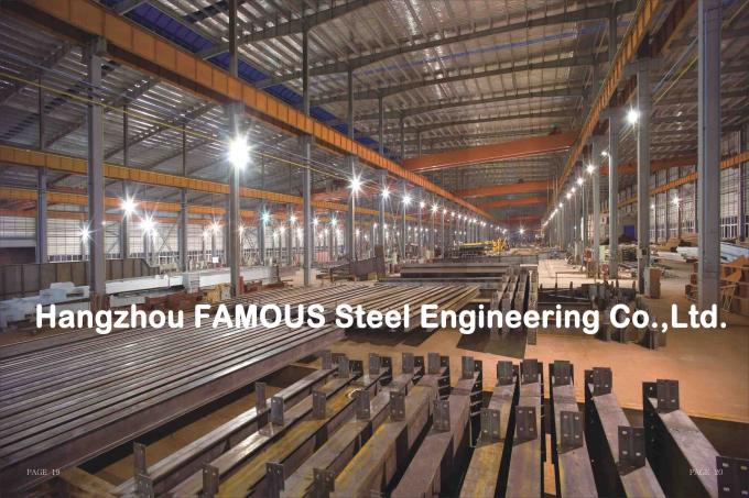 Gruppo di lavoro d'acciaio prefabbricato dei progetti tecnici strutturali architettonici efficienti di Prelim 5