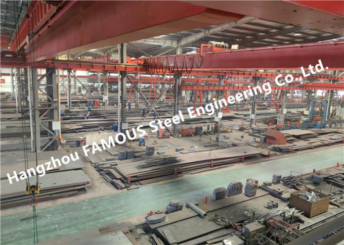 La costruzione nordamericana Q345b dei membri di struttura d'acciaio di montaggio ha galvanizzato 0