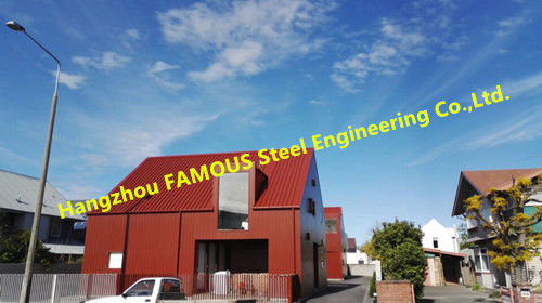 La progettazione modulare ha prefabbricato la costruzione rapidamente montata per costruzioni edili di montaggio dell'acciaio 0