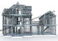Progettazione ad intelaiatura d'acciaio della costruzione delle strutture d'acciaio &amp; della costruzione dalla ditta famosa di architettura fornitore